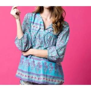 NEW FOX IN GOWN amalia top in blue